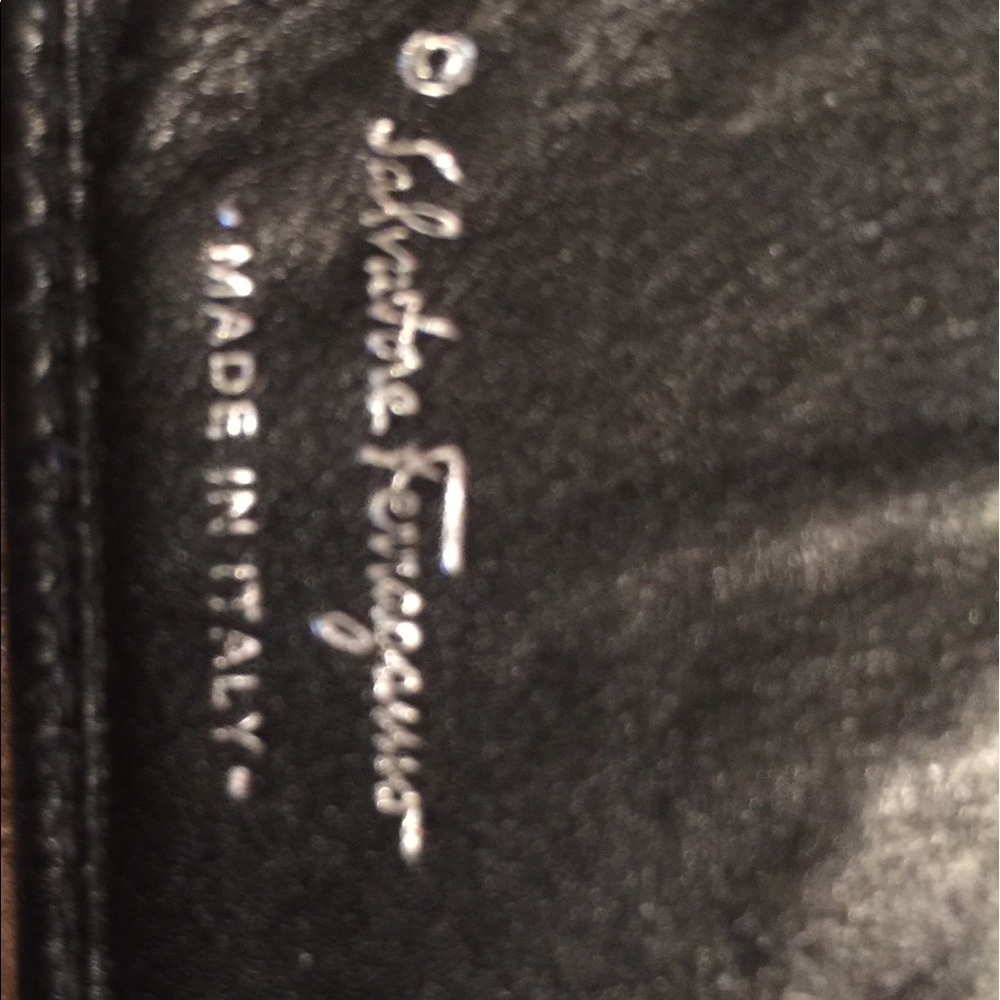 Salvatore Ferragamo Black Leather Wallet - Picture 2 of 6